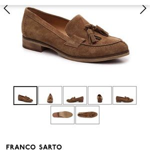 Franco Sarto “Brenda” Tan Suede Loafer